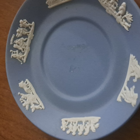 Wedgwood Other - Wedgewood Jasperware blue saucer coaster small plate